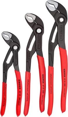 Herramientas KNIPEX - Juego de 3 alicates Cobra (7, 10 y 12) Foto 1 de 4