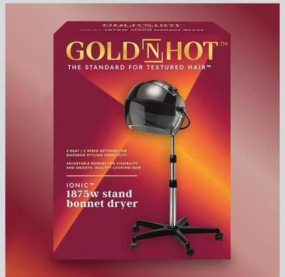 Gold N Hot Ionic 1875W Stand Bonnet Dryer - Model  - Image 1 of 4