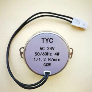 TYC 50/60Hz CCW 4W AC 24V Synchron Synchronous Motor 1/1.2 R/Min - Picture 1 of 4