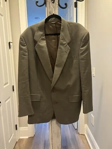 vintage Olive christian dior monsieur blazer 44r - Picture 1 of 6