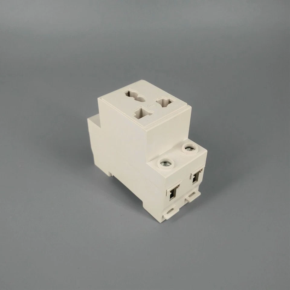 Din Rail Plugs Mount Modular Power Sockets Standard AC30 3-Pins 35mm 10-16a 250v - Image 1 of 4
