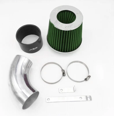 Kit de admisión de aire AirX Racing negro-verde para 96-99 BMW 318i 318is 318ti Z3 1.9 Foto 1 de 3