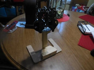 8-Day American Clock Movement Wood Test Stand CLOCK MOVEMENT NOT INCLUDED - Picture 1 of 13