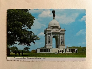 GETTYSBURG PA * CIVIL WAR BATTLEFIELD * PENNSYLVANIA STATE MONUMENT * 1970s - Picture 1 of 2