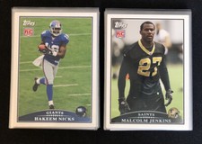 2009 Topps Football Cards Singles You Pick