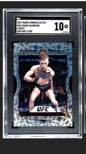 2021 Panini Chronicles UFC Conor Mcgregor Asia Red /88 SGC 10 POP 2 #50 Legacy