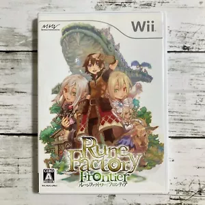 Rune Factory Frontier Wii Nintendo Wii RVL-P-RUFJ Marvelous Used Games JAPAN - Picture 1 of 16