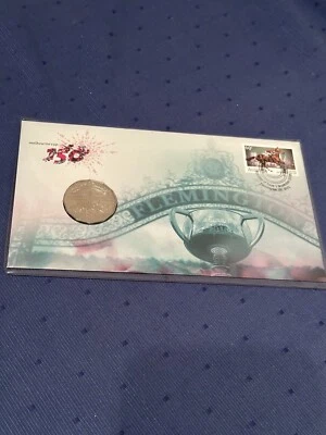 Australia 2010 Melbourne Cup 150th Anniversary RAM 50c Coin PNC Lim. Ed. 15000 - Image 1 of 4