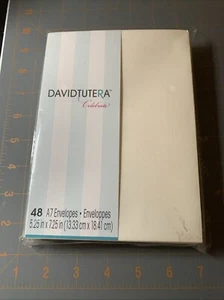 48 Envelopes  David Tutera Celebrate Envelope, A7, Ivory - Picture 1 of 2