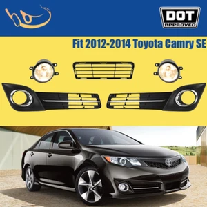 Juego de luces antiniebla de parachoques inferiores delanteras para Toyota Camry SE 2012 2013 2014 5 PIEZAS - Imagen 1 de 11