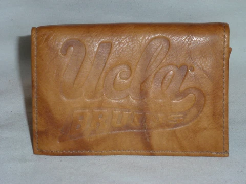 UCLA BRUINS  Leather Trifold Wallet   NEW   br2  brown Cover