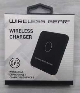 Wireless Gear Wireless Charger Black BL2185 New - Zdjęcie 1 z 2