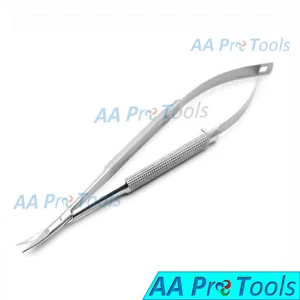 CASTROVIEJO Scissors 7.5" Curved Round Handle Surgical Instruments - Picture 1 of 3