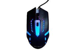 Mouse ottico rgb gaming illuminato led 2 pulsanti ingresso USB led gaming M-39 - Foto 1 di 3