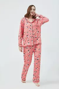 Set pigiama donna Betty Boop manica lunga fondo intero XL extra large - Foto 1 di 8