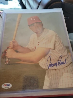 johnny bench Cincinnati Reds Autographed 8x10 Photo Psa/dna Certified - Image 1 of 3