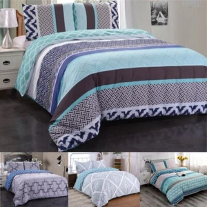 3PCS Duvet Cover Collection Luxury Comfort Extra Soft Hotel Quality Quilt Covers - Picture 1 of 40