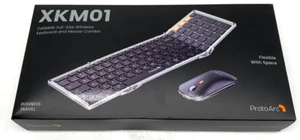 Combiné clavier et souris sans fil pliable pleine grandeur ProtoArc XKM01 - Photo 1/3