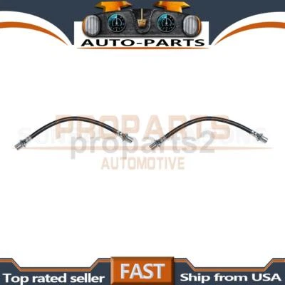Manguera de freno superior delantera 2 piezas para Toyota Corolla 1,8 L 1980-1982 Foto 1 de 4