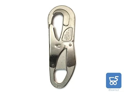 Carabelli Moschettone 22 kN Cantieristica Costruzioni metalliche Pali Climbing - Immagine 1 di 2