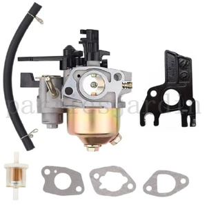 Carburetor W/ Fuel Pipe & Gasket For HONDA GX160 5.5HP GX200 16100-ZH8-W61 - Picture 1 of 2