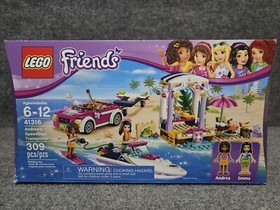Lego Friends ANDREA'S SPEEDBOAT TRANSPORTER #41316