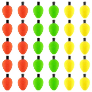 20/30pcs Fly Fishing Floats Strike Indicators Eva Foam Bobbers Trout Freshwater - Picture 1 of 16