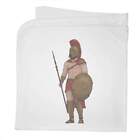 'Spartan Warrior Standing' Cotton Baby Blanket / Shawl (BY00034852)