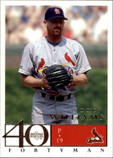 2003 (CARDINALS) Upper Deck 40-Man #461 Woody Williams