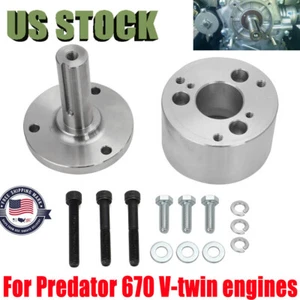 Universal Flywheel PTO Drive Shaft Adapter Kit For Predator 670 V-twin Engine - Picture 1 of 9