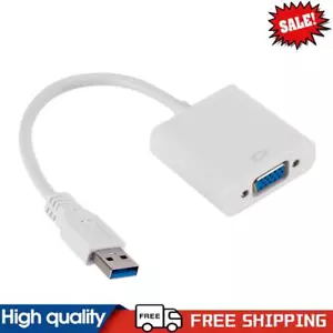Cable convertidor multipantalla adaptador de pantalla de video USB 3.0 a VGA para computadora portátil PC - Imagen 1 de 12