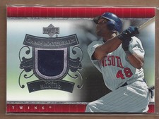 2007 (TWINS) Upper Deck UD Game Materials #HU Torii Hunter Jsy S1