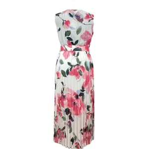 FRANK LYMAN 241335 Kleid Midilänge Blumen Gr.: 38/40 Sommer Party UVP: 319€ - Imagen 1 de 4