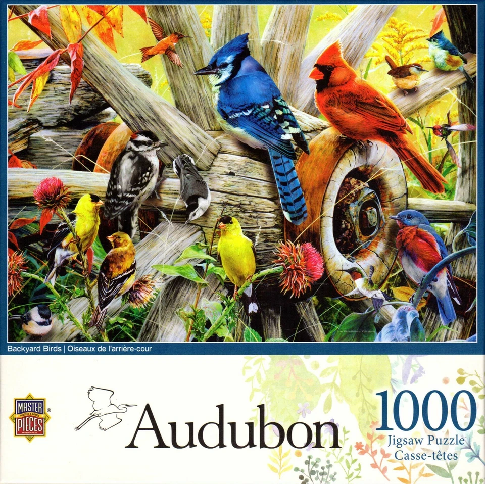 Backyard Birds 1000 Piece Puzzle - Image 1 of 1