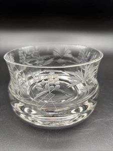 Princess House Crystal Bowl Used Nice Shape 5” Wide 3” Tall Beautiful - Picture 1 of 5