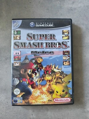 Super Smash Bros Melee - Nintendo GameCube - Mario Spiel Game  - Bild 1 von 4
