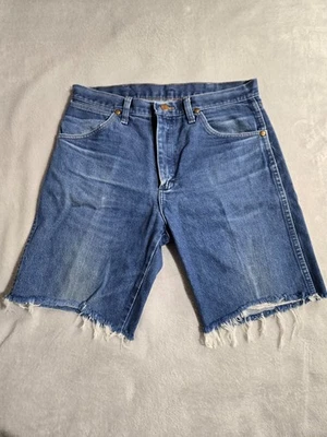 Wrangler 13MWZ Cut Off Shorts Mens Size 33 x 30 Country Cowboy Rodeo Jorts - Image 1 of 4