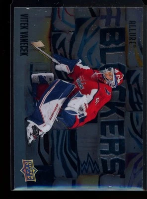 2022-23 Upper Deck Allure #BL-23 Vitek Vanecek Blockers - Image 1 of 2