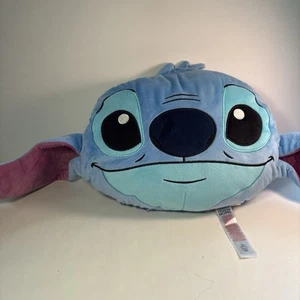 Almohada de personaje de felpa Disney Stitch Primark 30” con orejas-cabeza 14”x10 Lilo & Stitch - Imagen 1 de 9