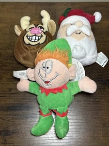 Neu mit Etikett Silly Slammers Weihnachtsmann, Rentier & Elfe Plüsch mit Etikett *LESEN* A1 - Bild 1 von 8