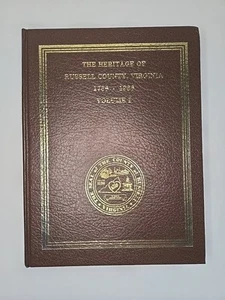 The Heritage Of Russell County Virginia 1786-1986 (Hardcover, 1985) Volume I VGC - Picture 1 of 24