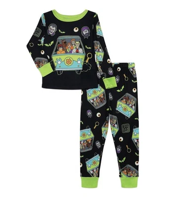 Scooby-Doo and the Gang Mystery Machine and Monsters Halloween Pijama Set Foto 1 de 2