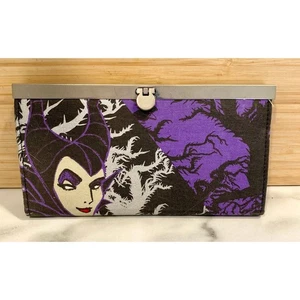 Loungefly Disney Villains Sleeping Beauty Maleficent Wallet Clutch New With Tag - Picture 1 of 6