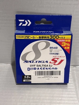 Daiwa Fishing PE Line UVF SALTIGA SJ DURA SENSOR×8＋Si2 600m #1.5-26 lb - Image 1 of 2