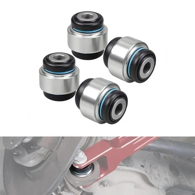 4X Monoball Rear Trailing Arm Bearing For BMW E90 E91 E92 E93 E81 E82 E87 E88 X1 - Image 1 of 4
