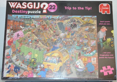 Jumbo 25001 puzzle 1000 pezzi WASGIJ? 22 Destiny Trip to the Tip! - Immagine 1 di 4
