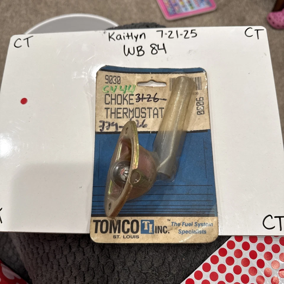 Дульный термостат NOS Tomco #9030 Chrysler Mopar - Изображение 1 из 3