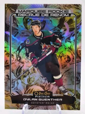 2022-23 O-Pee-Chee Platinum DYLAN GUENTHER #298  Liquid Metal  222/349  Rookie!! - Image 1 of 2