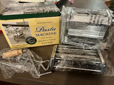 Fante's Fantes Pasta Maker Machine, Spaghetti & Fettuccine Attachments - Image 1 of 4