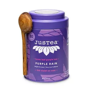 Justea Tea Loose Tin Purple Rain 2.8oz - Picture 1 of 5